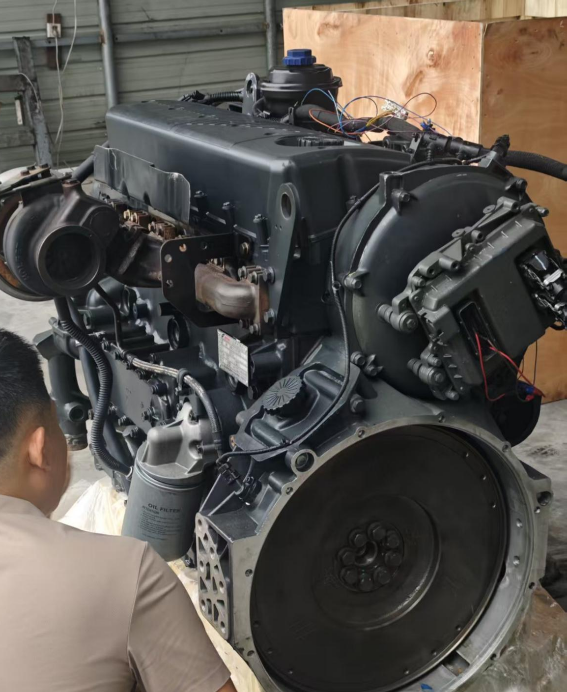 Peruvian Customer emptionem SFH Originale Factory Stock Engines, De-Site Test Run Transit Perfectly
